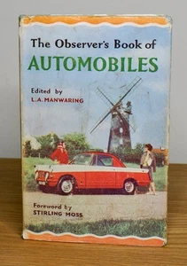 Observers Book of Automobiles Hardback Book 1961 7th Edition with Dust Jacket - Picture 1 of 5
