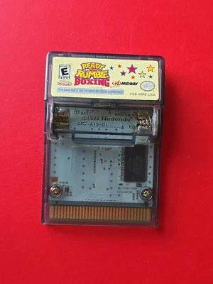 Ready 2 Rumble Boxing Game Boy Color Nintendo GBC Battery Cover Rumble No Cover - Image 1 of 4