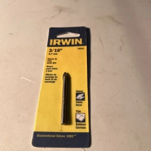 Irwin 50512 hartmetallbestückter Steinbohrer 3/16 x 4 L Zoll für Glas und Fliesen - Bild 1 von 6