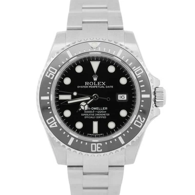 NUEVO EN STOCK PAPELES ADHESIVOS Rolex Sea-Dweller 4000 SD4K 40mm Cerámica 116600 CAJA Foto 1 de 4
