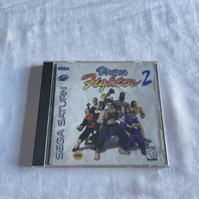 1995 VIRTUA FIGHTER SEGA SATURN VIDEO Case and manual  