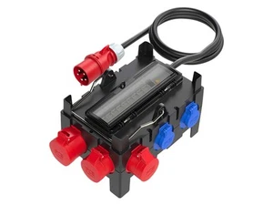 PCE Stromverteiler ISCHL, 1x CEE 32A, 2x CEE 16A, 6x SSD 16A, IP44 - Bild 1 von 3