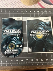 Metroid Prime Trilogy (Nintendo Wii, 2013) CIB - Game, Manual And Case - Picture 1 of 3