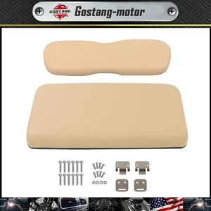 Golf Cart Beige Front Seat Bottom & Back Cushion Set For Club Car DS 2000.5-Up - Picture 1 of 14