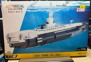 Cobi 4831 Historical Collection WWII USS Tang WWII Submarine Minty New Open USA - Picture 1 of 4