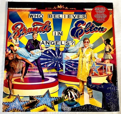 Elton John & Brandi Carlile - Who Believes In Angels? - Pink Spiral Vinyl LP NEW Foto 1 de 4