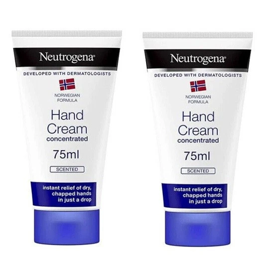 Neutrogena Norwegian Formula Scented Hand Cream extremely dry skin 2 x 75ml - Image 1 of 1