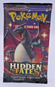 Pokemon TCG Hidden Fates Booster Pack New Sealed (1x) - Picture 1 of 2
