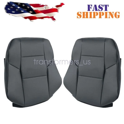 Cubierta de asiento de cuero negra para conductor y pasajero Mercedes Benz C230 2005-2007 Foto 1 de 4