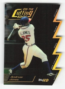 2000 Topps HD #CE1 Andruw Jones BASEBALL Atlanta Braves - Picture 1 of 2
