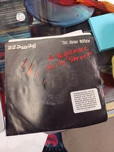 D.J. Jazzy Jeff & The Fresh Prince A Nightmare On My Street 7" vinyl 45 rpm VG+ - Picture 1 of 4