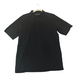 Ariat Tek Polo Series Mens Black Short Sleeve Polo Shirt Size Small - Picture 1 of 10