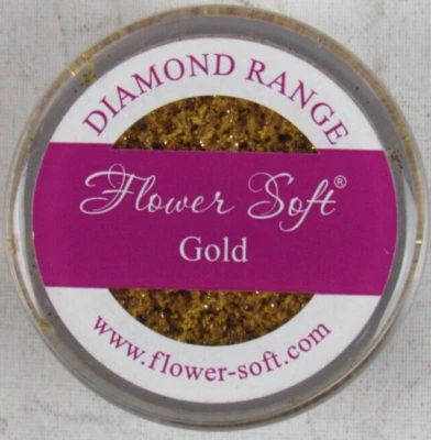 Polvo embellecedor Flower Soft ultra fino (20 ml), dorado Foto 1 de 3