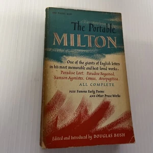 The Portable Milton (1966, Hardcover) The Wikingerpresse Ex-Bibliothek - Bild 1 von 4