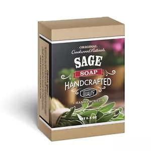 Sage Soap Bar - All Natural Perfume Free - Picture 1 of 1