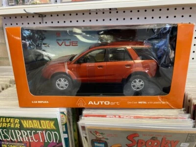 AutoArt 2002 Saturn Vue Dealer Diecast Car Metallic Orange 1:18 Diecast  - Image 1 of 2