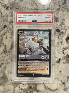 Disney Lorcana First Chapter Tinker Bell #193 Giant Fairy PSA 10 - Picture 1 of 2