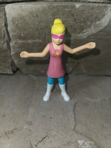 Burger King 2009 Mattel Polly Muñeca de Bolsillo Figura Traje Rosa 3 1/2" - Imagen 1 de 5