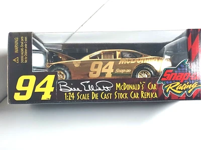 Bill Elliott #94 McDonald’s oro 14k Ford Taurus edición limitada marca nuevo en caja 1:24 Foto 1 de 4
