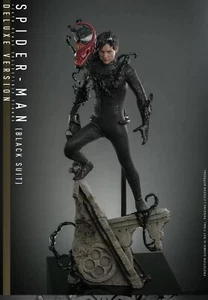 HotToys HT 1/6 MMS727 Spider-Man 3 Spider-Man Traje Negro Nuevo en Stock - Imagen 1 de 8
