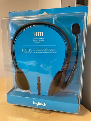 Cuffia professionale per PC  Logitech H111 - Immagine 1 di 3