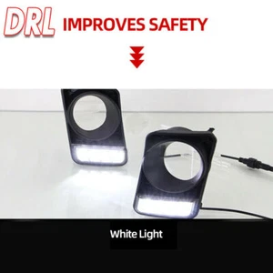 LED DRL Daytime Running Lights For Holden Commodore VE S1 SV6 SSV SS FOG - Picture 1 of 6