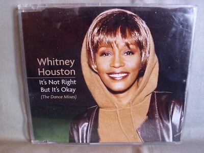 Whitney Houston- It´s not right but it´s ok- Dance Mixes- 4-Track-MCD - Bild 1 von 2