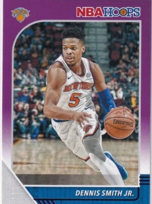 2019-20 NBA HOOPS PURPLE PARALLELS DENNIS SMITH JR. NEW YORK KNICKS - F606 - Image 1 of 2