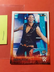 2015 Topps WWE #1 Adam Rose, Rookie, cd1 - Picture 1 of 2