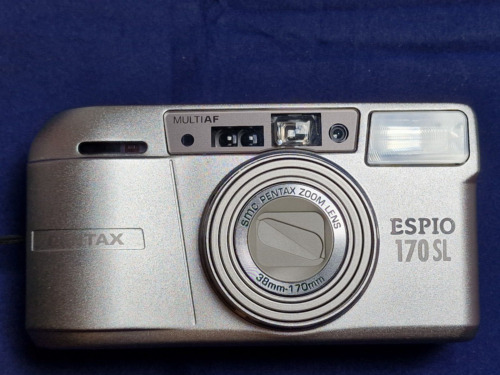 Pentax Espio 170 SL 35mm Film Compact Camera - Tested & Working