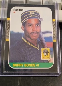 1987 Donruss Barry Bonds novato #316 casi nuevo - Imagen 1 de 2