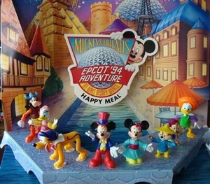RARE EPCOT CENTER McDONALD'S HAPPY MEAL DISPLAY - Picture 1 of 5