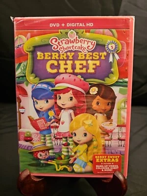 Strawberry Shortcake 3 DVD Lot Berry Best Chef (Sealed) Dress Up Days, Jammin... - Image 1 of 4
