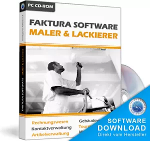 Malersoftware,Handwerkersoftware,Rechnungsprogramm für Maler,Software Lackierer - Bild 1 von 12