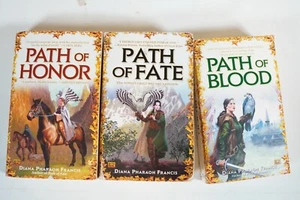 Diana Pharaoh Francis' "Path" Complete Trilogy. Path of Blood, Honor, Fate. - Foto 1 di 8