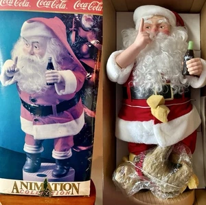 COCA-COLA "SHHH!" - 1. IN SERIE 1991 ANIMIERTER SANTA SCOTTY DOG #2245 - Bild 1 von 10