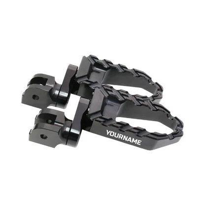 Estriberas delanteras brazo 1,5" láser personalizado para Ducati Monster 1200 S4 1100 Multistrada Foto 1 de 4