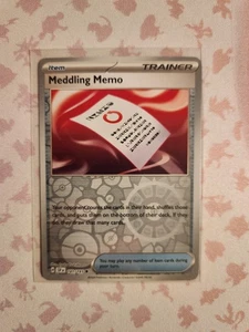 Meddling Memo 181/191 Sv08: Surging Sparks Reverse Holo - Picture 1 of 2