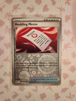 Meddling Memo 181/191 Sv08: Surging Sparks Reverse Holo - Image 1 of 2