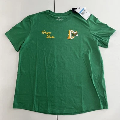 Camiseta para mujer Nike Oregon Ducks verde camiseta bordada retro Donald talla M nueva con etiquetas Foto 1 de 4