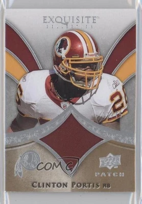 2009 Upper Deck Exquisite Collection Patch /75 Clinton Portis #P-CP Patch - Image 1 of 2