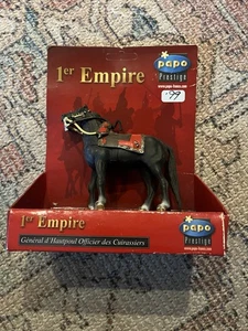 Papo Prestige 1er Empire General Hautpoul Horse NIB - Picture 1 of 4