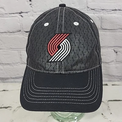 Portland Trailblazers Sombrero Para Hombres Negro Rip City Logo Estampado Snapback Gorra de Pelota Foto 1 de 4