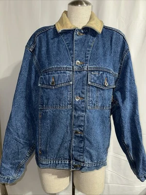 Vintage Timberland Classic Denim Weathergear Jacket Men’s Size S Blue  - Image 1 of 4