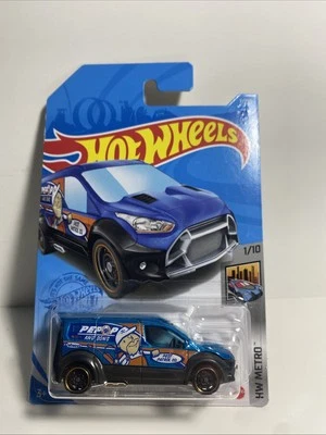 Hot Wheels HW METRO 1/10 HOT WHEELS FORD TRANSIT CONNECT Pepop and Sons 7/250 - Image 1 of 2