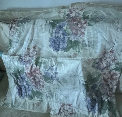 CHAMBERS 花朵 EURO SHAM (1) - 100% 棉,意大利制造,细节精美! — 第 1/3 张图片