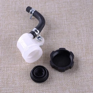 Motorcycle Accessories Rubber Hose Brake Pump Master Cylinder Oil Cup Reservoir  - Bild 1 von 3