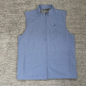 Travis Mathew Heater Vest Men Men 2XL XXL Blue Golf Performance Stretch Outdoor - Picture 1 of 10