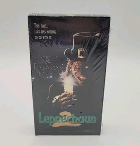 Leprechaun 2 VHS Factory Sealed Nos 1994 Vidmark Warwick Davis Horror Movie - Picture 1 of 13