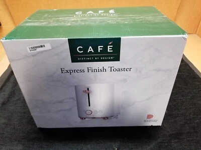 Matte White Café Express Finish 2-Slice Toaster | Extra-Wide Slots, 2-Slice - Image 1 of 4
